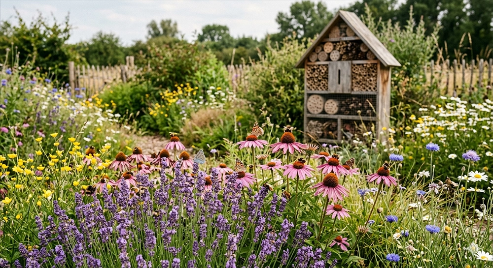 Jardin écologique et biodiversité à Tournai